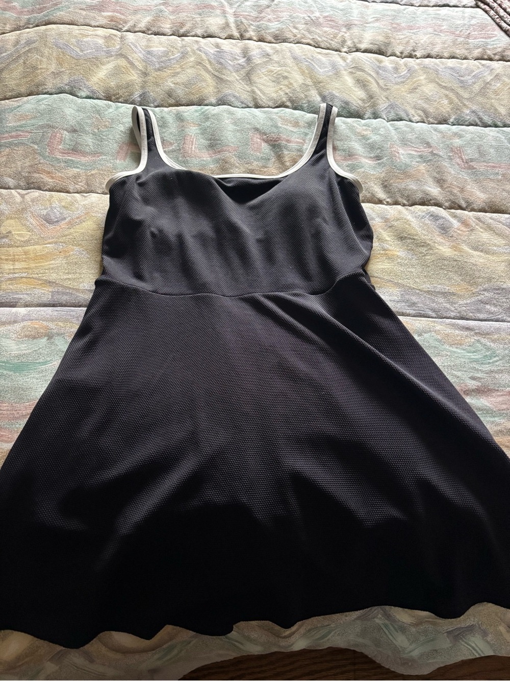 Tommy Bahama Women's Black Sleeveless Skater Dress